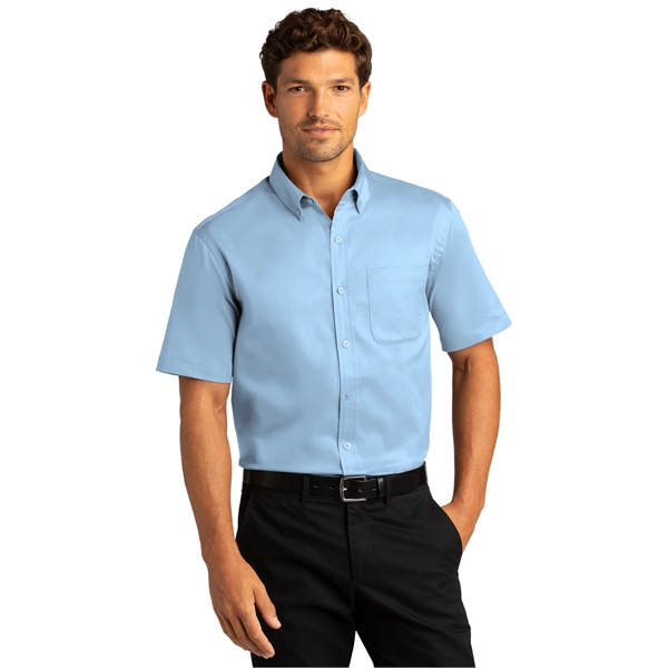 Port Authority Short Sleeve SuperPro React Twill Shirt. - Port Authority Short Sleeve SuperPro React Twill Shirt. - Image 9 of 91