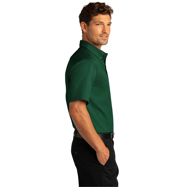 Port Authority Short Sleeve SuperPro React Twill Shirt. - Port Authority Short Sleeve SuperPro React Twill Shirt. - Image 15 of 91