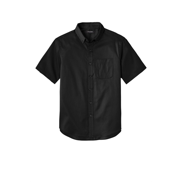 Port Authority Short Sleeve SuperPro React Twill Shirt. - Port Authority Short Sleeve SuperPro React Twill Shirt. - Image 20 of 91