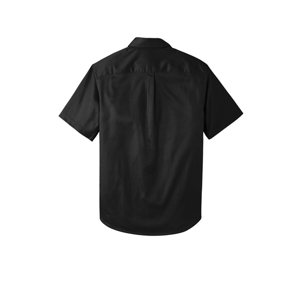 Port Authority Short Sleeve SuperPro React Twill Shirt. - Port Authority Short Sleeve SuperPro React Twill Shirt. - Image 21 of 91