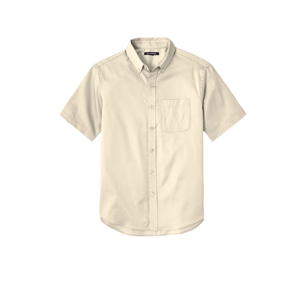 Port Authority Short Sleeve SuperPro React Twill Shirt. - Port Authority Short Sleeve SuperPro React Twill Shirt. - Image 25 of 91