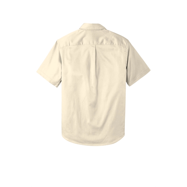 Port Authority Short Sleeve SuperPro React Twill Shirt. - Port Authority Short Sleeve SuperPro React Twill Shirt. - Image 26 of 91