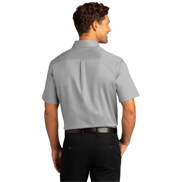 Port Authority Short Sleeve SuperPro React Twill Shirt. - Port Authority Short Sleeve SuperPro React Twill Shirt. - Image 27 of 91