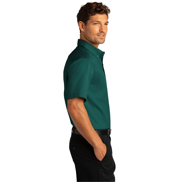 Port Authority Short Sleeve SuperPro React Twill Shirt. - Port Authority Short Sleeve SuperPro React Twill Shirt. - Image 33 of 91