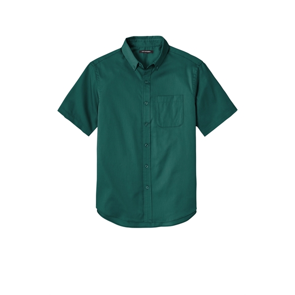 Port Authority Short Sleeve SuperPro React Twill Shirt. - Port Authority Short Sleeve SuperPro React Twill Shirt. - Image 34 of 91