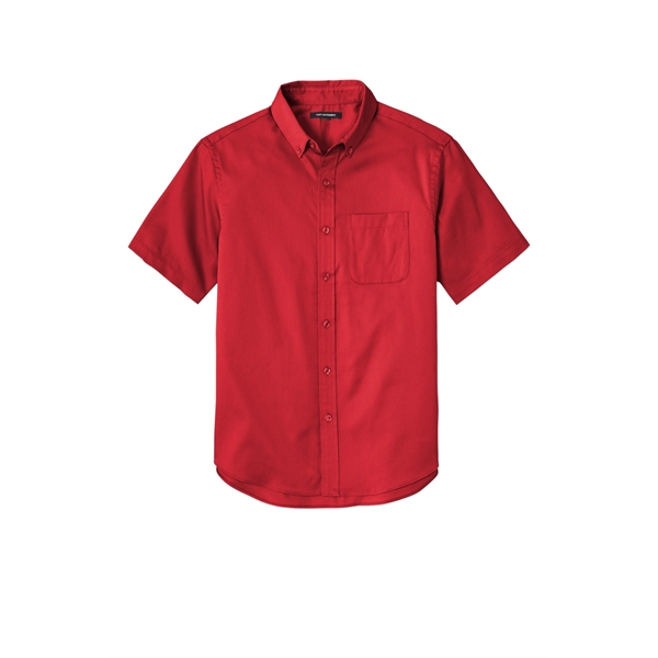 Port Authority Short Sleeve SuperPro React Twill Shirt. - Port Authority Short Sleeve SuperPro React Twill Shirt. - Image 47 of 91