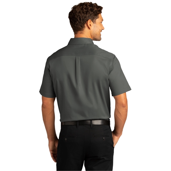 Port Authority Short Sleeve SuperPro React Twill Shirt. - Port Authority Short Sleeve SuperPro React Twill Shirt. - Image 50 of 91