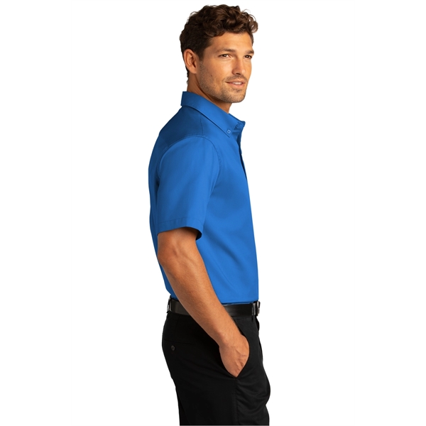 Port Authority Short Sleeve SuperPro React Twill Shirt. - Port Authority Short Sleeve SuperPro React Twill Shirt. - Image 54 of 91