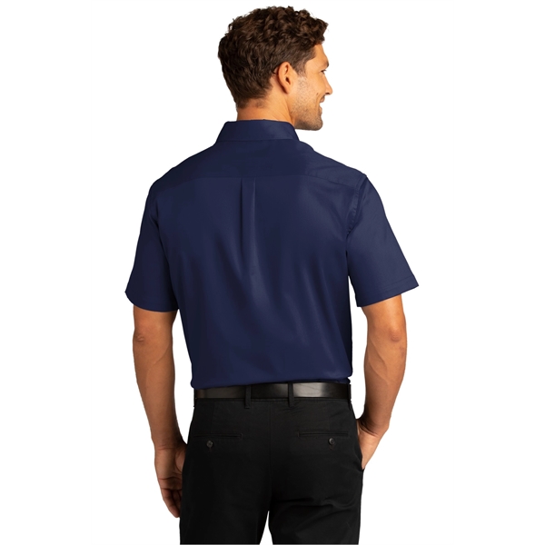 Port Authority Short Sleeve SuperPro React Twill Shirt. - Port Authority Short Sleeve SuperPro React Twill Shirt. - Image 58 of 91