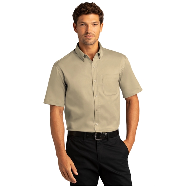 Port Authority Short Sleeve SuperPro React Twill Shirt. - Port Authority Short Sleeve SuperPro React Twill Shirt. - Image 72 of 91