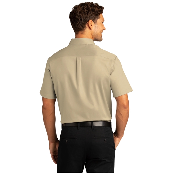 Port Authority Short Sleeve SuperPro React Twill Shirt. - Port Authority Short Sleeve SuperPro React Twill Shirt. - Image 73 of 91