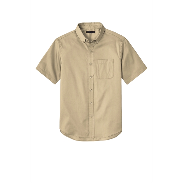 Port Authority Short Sleeve SuperPro React Twill Shirt. - Port Authority Short Sleeve SuperPro React Twill Shirt. - Image 75 of 91