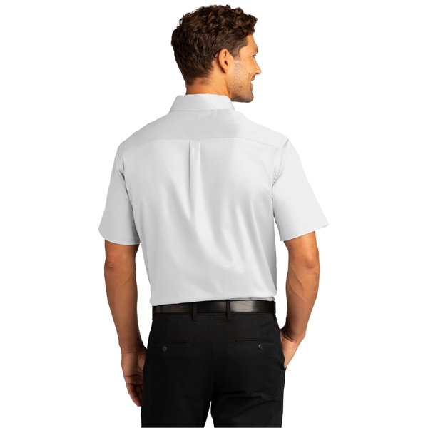 Port Authority Short Sleeve SuperPro React Twill Shirt. - Port Authority Short Sleeve SuperPro React Twill Shirt. - Image 78 of 91