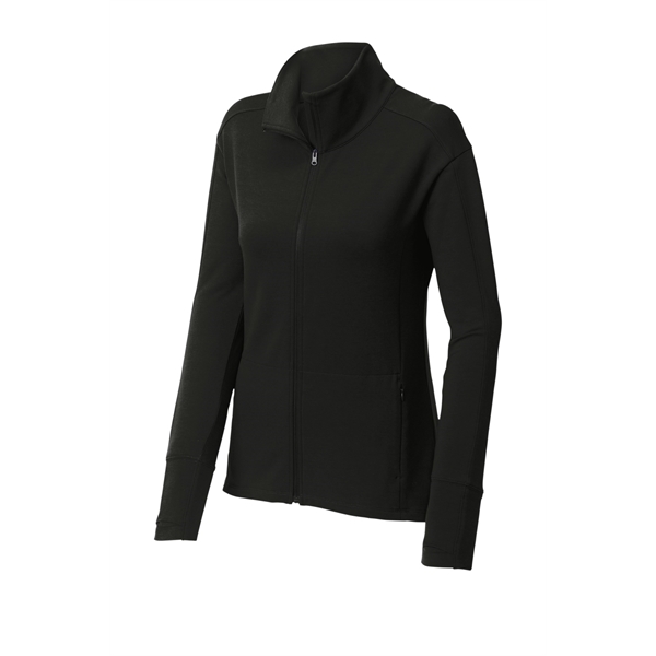 Sport-Tek Women's Sport-Wick Flex Fleece Full-Zip. - Sport-Tek Women's Sport-Wick Flex Fleece Full-Zip. - Image 3 of 24