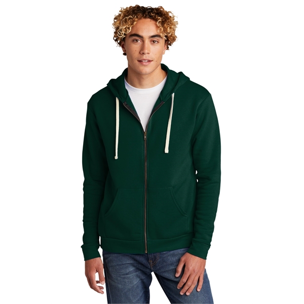 Next Level Unisex Santa Cruz Zip Hoodie. Plum Grove