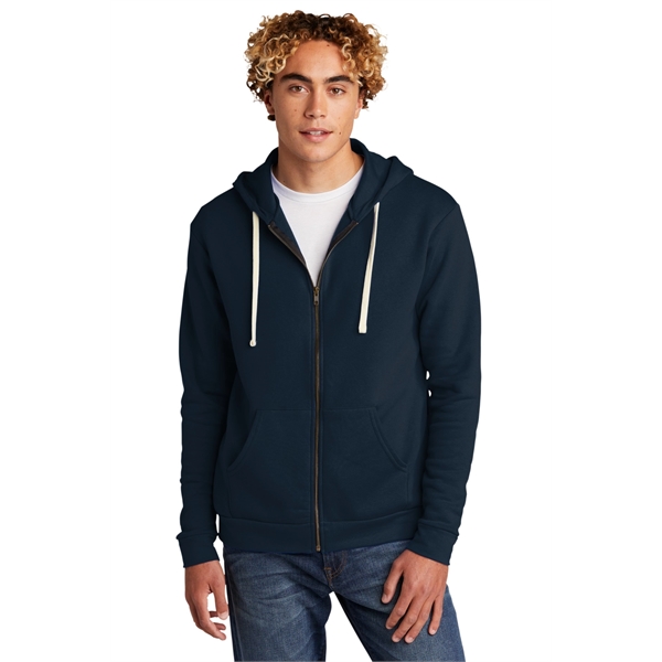 Next Level Unisex Santa Cruz Zip Hoodie. Plum Grove