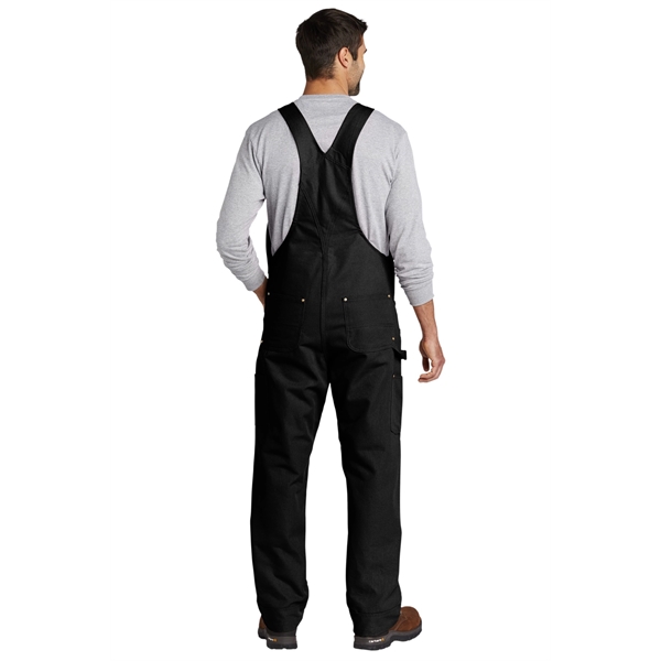 Carhartt Duck Unlined Bib Overalls. - Carhartt Duck Unlined Bib Overalls. - Image 1 of 10