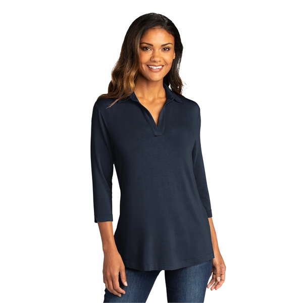 Port Authority Women's Luxe Knit Tunic. - Port Authority Women's Luxe Knit Tunic. - Image 5 of 20