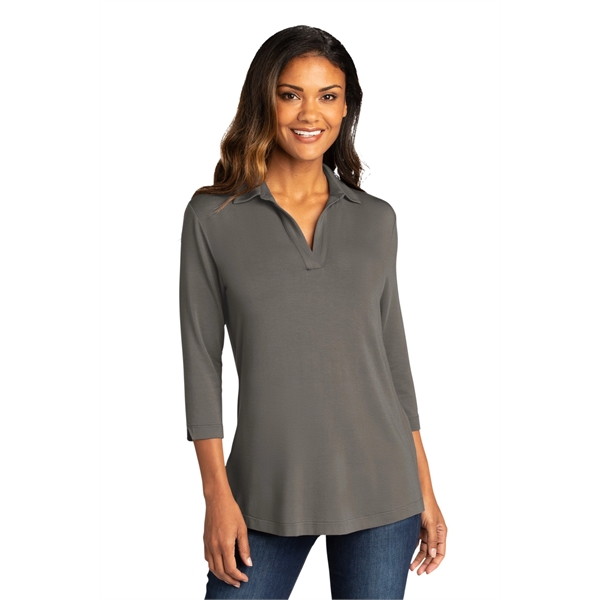 Port Authority Women's Luxe Knit Tunic. - Port Authority Women's Luxe Knit Tunic. - Image 10 of 20