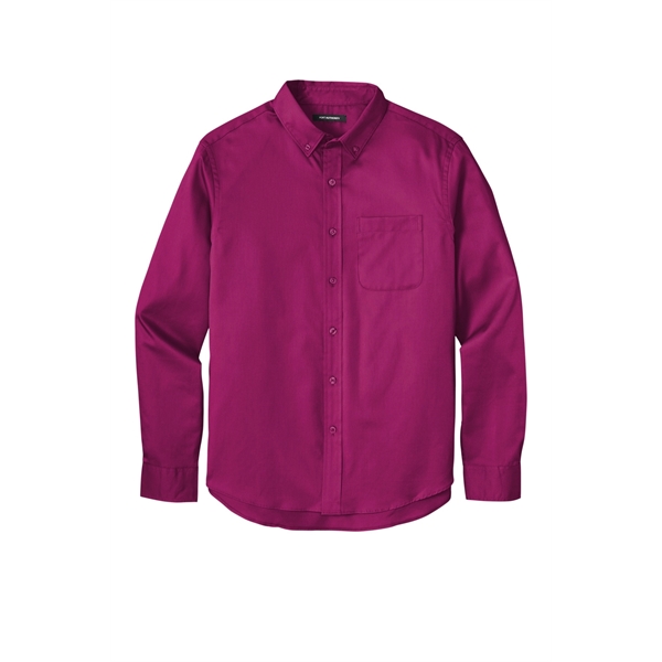 Port Authority Long Sleeve SuperPro React Twill Shirt. - Port Authority Long Sleeve SuperPro React Twill Shirt. - Image 0 of 91