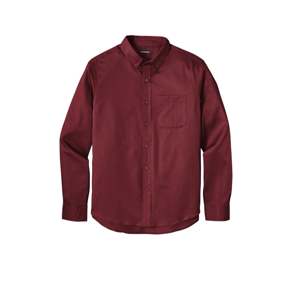 Port Authority Long Sleeve SuperPro React Twill Shirt. - Port Authority Long Sleeve SuperPro React Twill Shirt. - Image 8 of 91