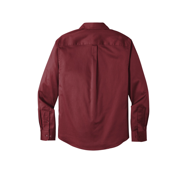 Port Authority Long Sleeve SuperPro React Twill Shirt. - Port Authority Long Sleeve SuperPro React Twill Shirt. - Image 9 of 91