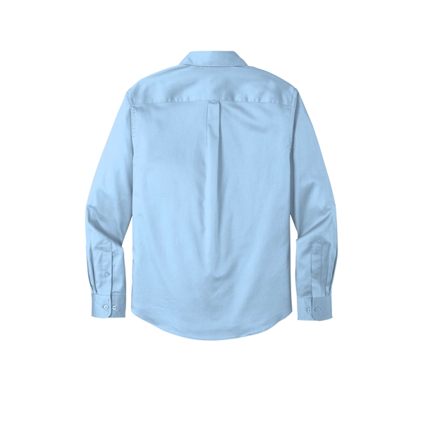 Port Authority Long Sleeve SuperPro React Twill Shirt. - Port Authority Long Sleeve SuperPro React Twill Shirt. - Image 14 of 91