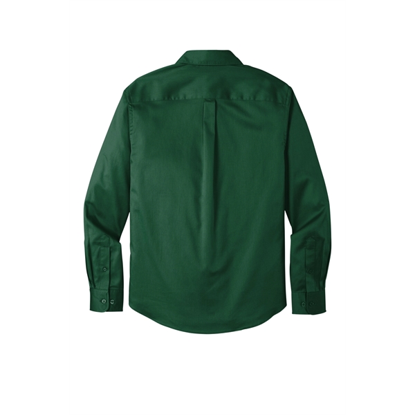 Port Authority Long Sleeve SuperPro React Twill Shirt. - Port Authority Long Sleeve SuperPro React Twill Shirt. - Image 19 of 91