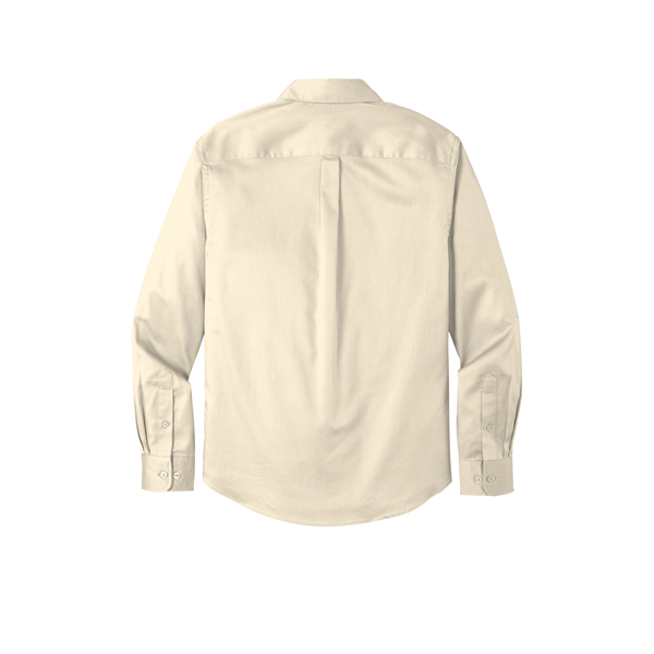 Port Authority Long Sleeve SuperPro React Twill Shirt. - Port Authority Long Sleeve SuperPro React Twill Shirt. - Image 29 of 91