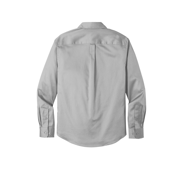 Port Authority Long Sleeve SuperPro React Twill Shirt. - Port Authority Long Sleeve SuperPro React Twill Shirt. - Image 34 of 91