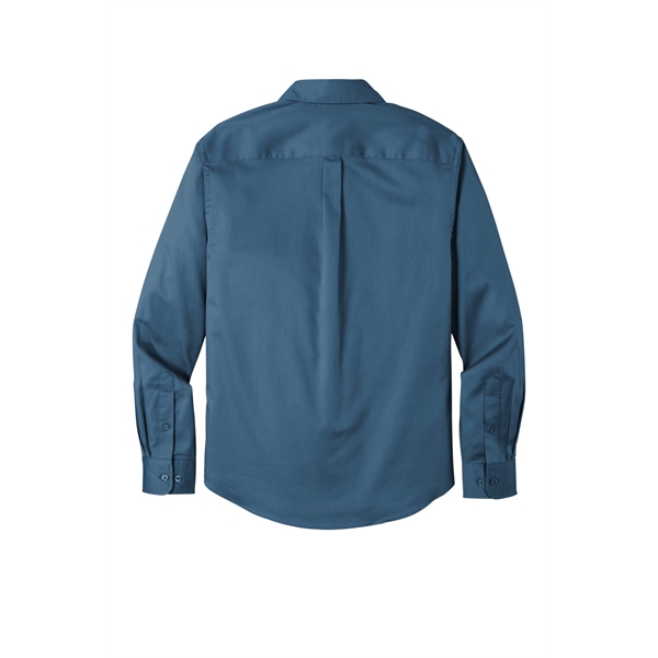 Port Authority Long Sleeve SuperPro React Twill Shirt. - Port Authority Long Sleeve SuperPro React Twill Shirt. - Image 49 of 91