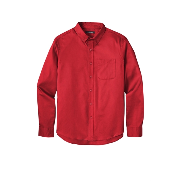 Port Authority Long Sleeve SuperPro React Twill Shirt. - Port Authority Long Sleeve SuperPro React Twill Shirt. - Image 53 of 91