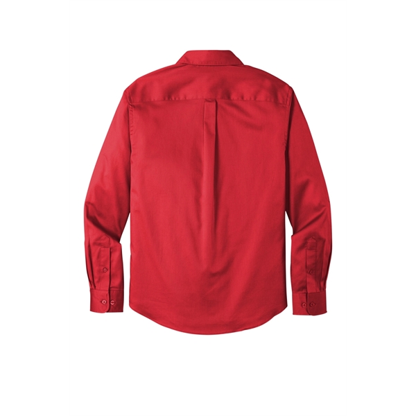 Port Authority Long Sleeve SuperPro React Twill Shirt. - Port Authority Long Sleeve SuperPro React Twill Shirt. - Image 54 of 91