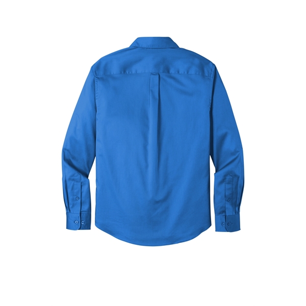 Port Authority Long Sleeve SuperPro React Twill Shirt. - Port Authority Long Sleeve SuperPro React Twill Shirt. - Image 64 of 91