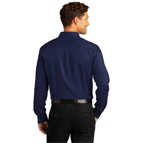 Port Authority Long Sleeve SuperPro React Twill Shirt. - Port Authority Long Sleeve SuperPro React Twill Shirt. - Image 66 of 91