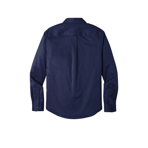 Port Authority Long Sleeve SuperPro React Twill Shirt. - Port Authority Long Sleeve SuperPro React Twill Shirt. - Image 69 of 91