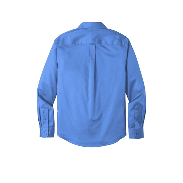 Port Authority Long Sleeve SuperPro React Twill Shirt. - Port Authority Long Sleeve SuperPro React Twill Shirt. - Image 79 of 91