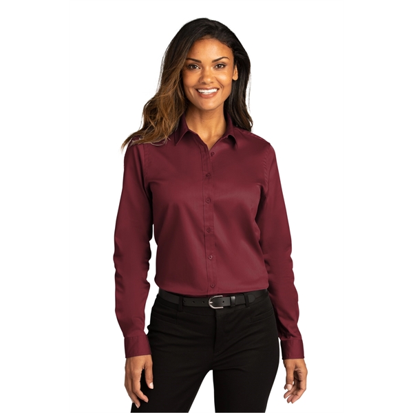 Port Authority Women's Long Sleeve SuperPro React Twill S... - Port Authority Women's Long Sleeve SuperPro React Twill S... - Image 4 of 91