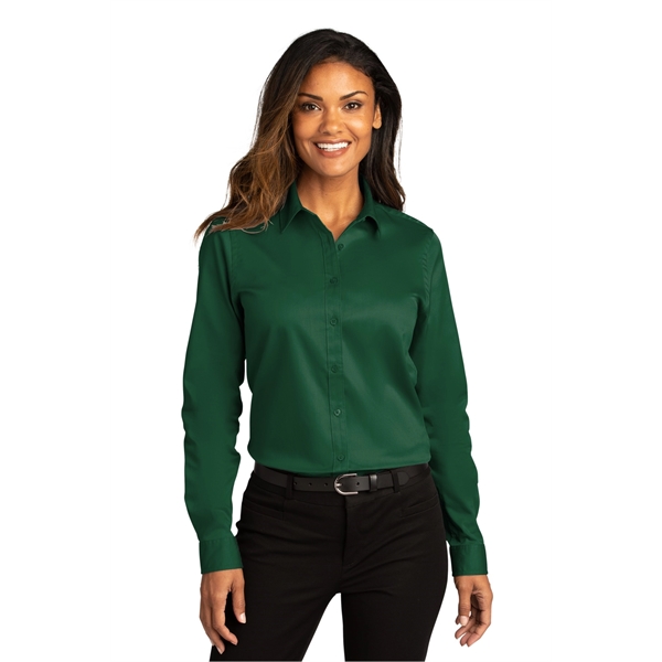 Port Authority Women's Long Sleeve SuperPro React Twill S... - Port Authority Women's Long Sleeve SuperPro React Twill S... - Image 14 of 91