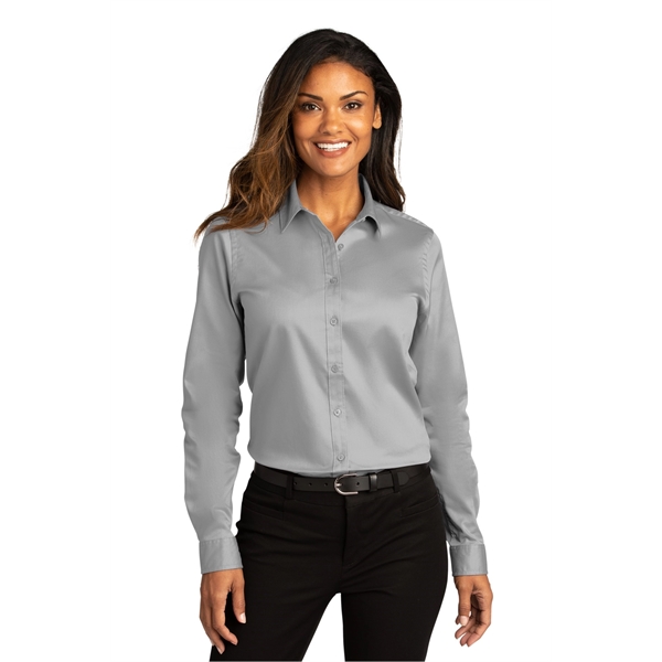 Port Authority Women's Long Sleeve SuperPro React Twill S... - Port Authority Women's Long Sleeve SuperPro React Twill S... - Image 26 of 91