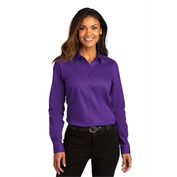 Port Authority Women's Long Sleeve SuperPro React Twill S... - Port Authority Women's Long Sleeve SuperPro React Twill S... - Image 34 of 91