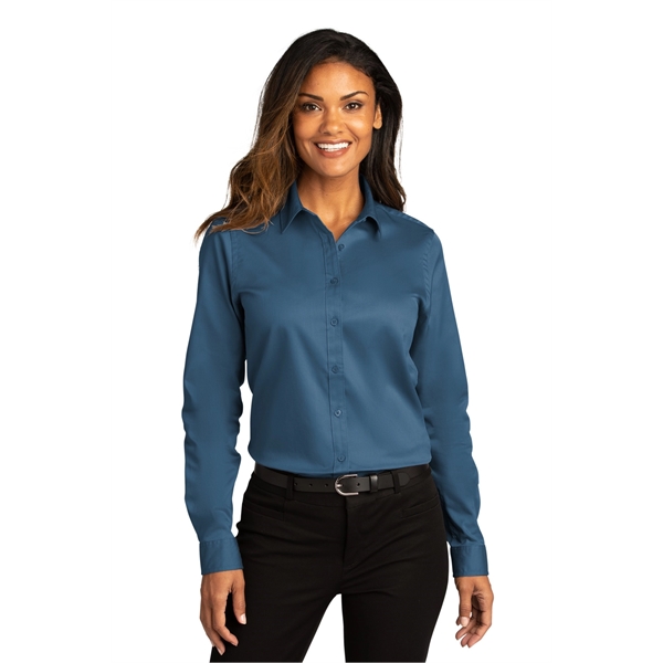 Port Authority Women's Long Sleeve SuperPro React Twill S... - Port Authority Women's Long Sleeve SuperPro React Twill S... - Image 38 of 91