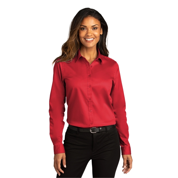 Port Authority Women's Long Sleeve SuperPro React Twill S... - Port Authority Women's Long Sleeve SuperPro React Twill S... - Image 43 of 91