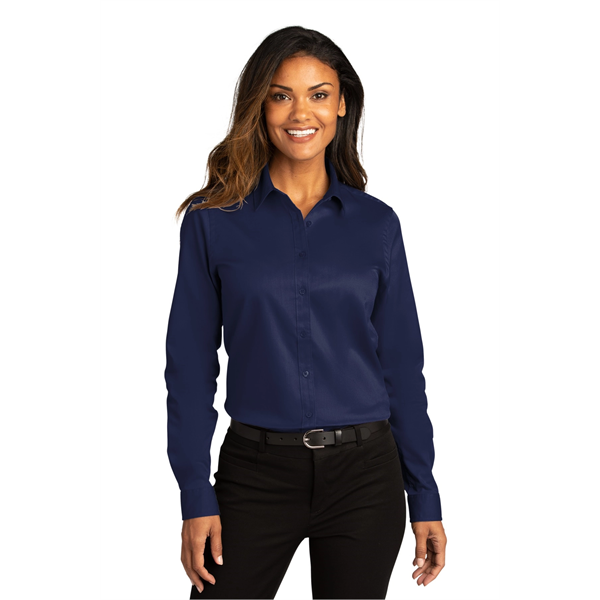 Port Authority Women's Long Sleeve SuperPro React Twill S... - Port Authority Women's Long Sleeve SuperPro React Twill S... - Image 56 of 91