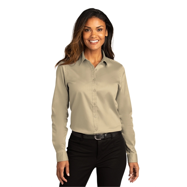 Port Authority Women's Long Sleeve SuperPro React Twill S... - Port Authority Women's Long Sleeve SuperPro React Twill S... - Image 71 of 91