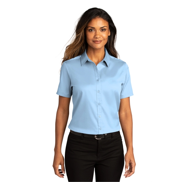 Port Authority Women's Short Sleeve SuperPro React Twill ... - Port Authority Women's Short Sleeve SuperPro React Twill ... - Image 10 of 91