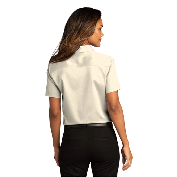 Port Authority Women's Short Sleeve SuperPro React Twill ... - Port Authority Women's Short Sleeve SuperPro React Twill ... - Image 26 of 91