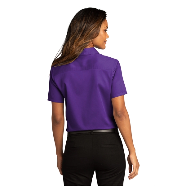 Port Authority Women's Short Sleeve SuperPro React Twill ... - Port Authority Women's Short Sleeve SuperPro React Twill ... - Image 40 of 91