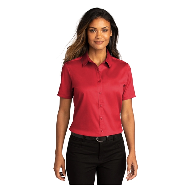 Port Authority Women's Short Sleeve SuperPro React Twill ... - Port Authority Women's Short Sleeve SuperPro React Twill ... - Image 49 of 91