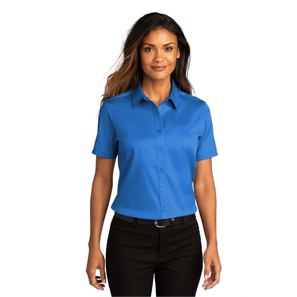 Port Authority Women's Short Sleeve SuperPro React Twill ... - Port Authority Women's Short Sleeve SuperPro React Twill ... - Image 59 of 91